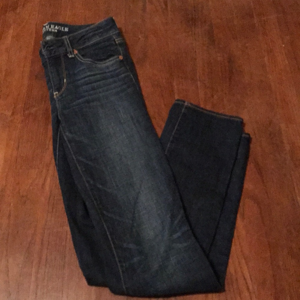 Straight leg jeans